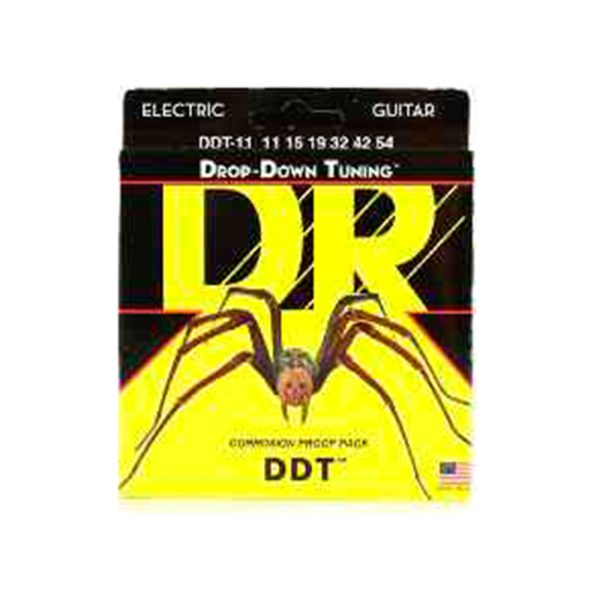 Dr DDT11 Encordado Guitarra electrica Drop Down Tuning