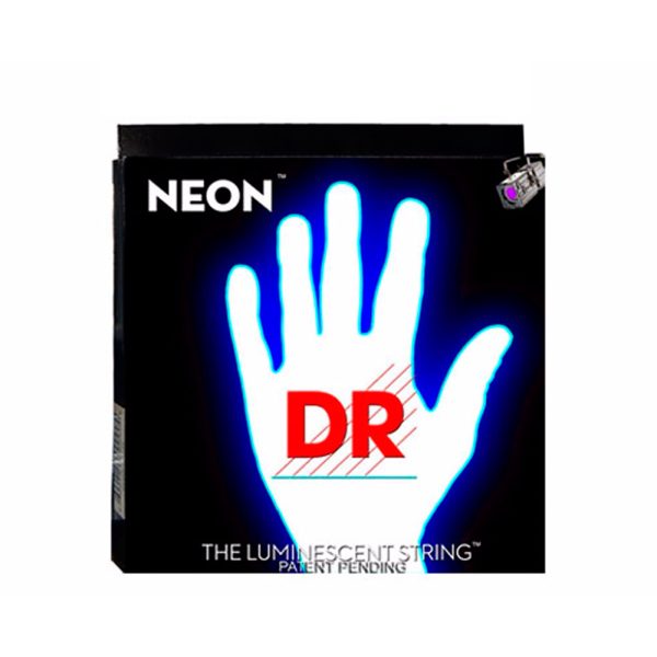 Dr NWE946 Encordado Guitarra electrica Neon Blanco