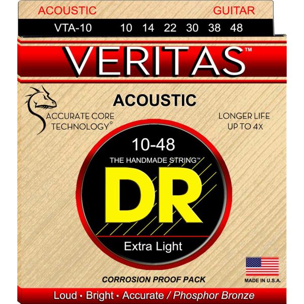 Encordado Dr VTA10 Electroacustica Veritas