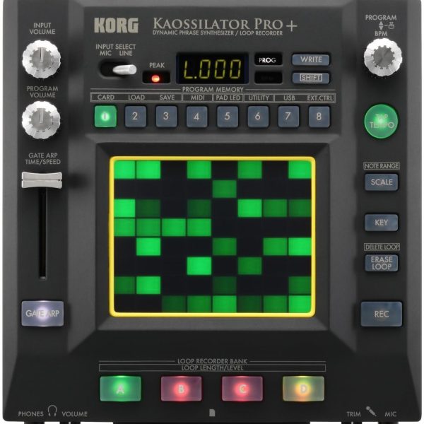 Korg Kaossilator Pro+ Sintetizador Dinamic Grabador Loops