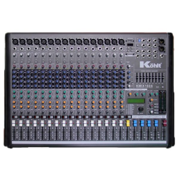 Consola Kohlt KMIX1604 Mezclador audio