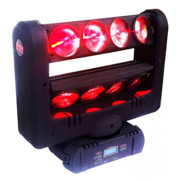 Cabeza Pro dj PL810A Movil Dos Barras Beam 10W