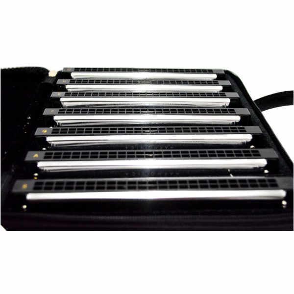 Armónicas Lyon France LJH10207TB Set 7 Und tonos mayor