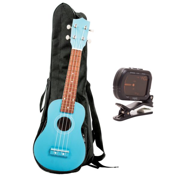 Combo Konige HM Ukelele Soprano afinador Estuche