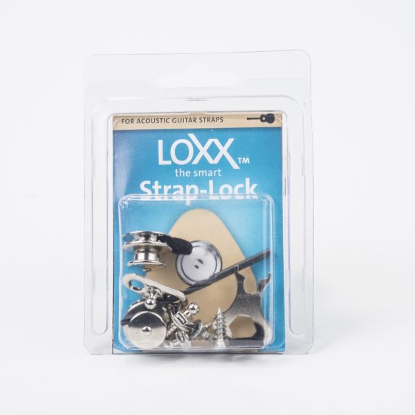 StrapLock Loxx 4512705000 Guitarra Acustica ACNickel