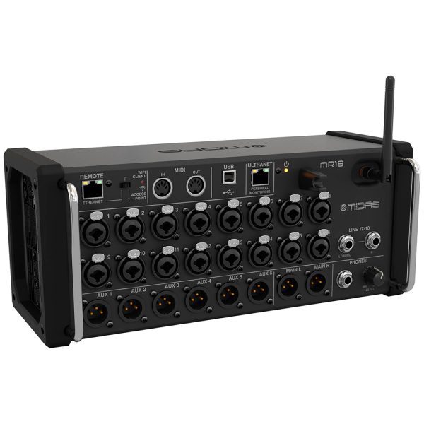 Consola Midas MR18 16 Canales Rack