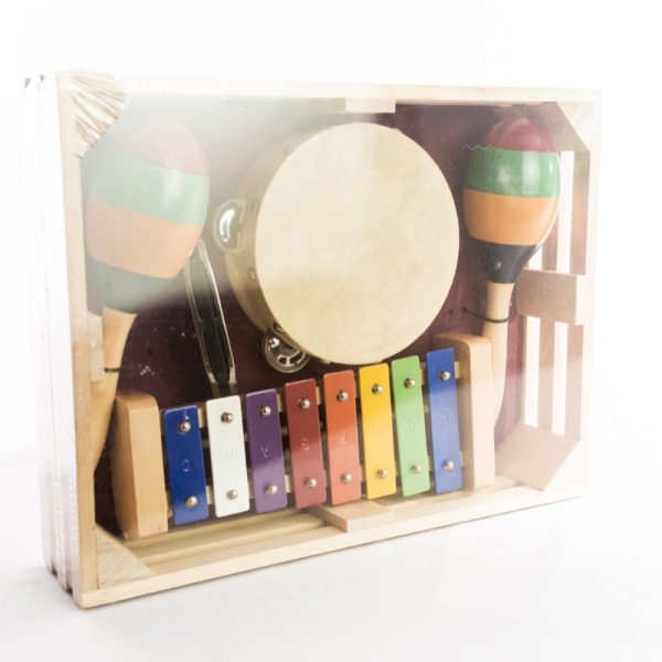 Set Dawn LLT4 xilofono armonica pandereta maracas