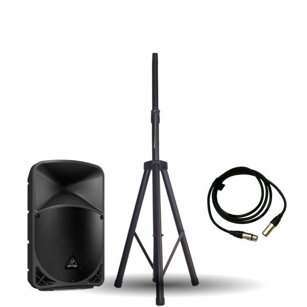 Combo cabina Behringer B12X Activa +base y cable 10m Proel