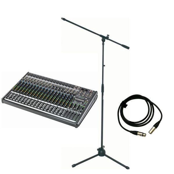 Combo consola Mackie ProFX22v2 audio +16 bases y 16 cables