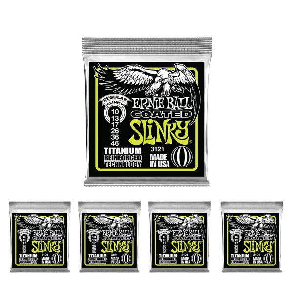 Combo Encordado Ernie Ball P03121 guitarra x 5 unidades