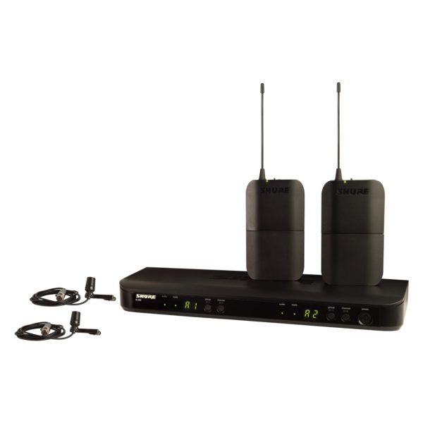 Micrófono Shure BLX188/CVL-J10 Inalámbricos dos solapa