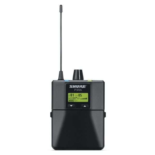 Shure P3RA-J13 Receptor Monitoreo Inalámbrico Bodypack
