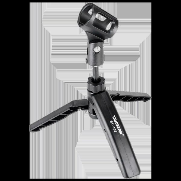 Takstar ST-102 Base Micrófono mesa abrazadera negro