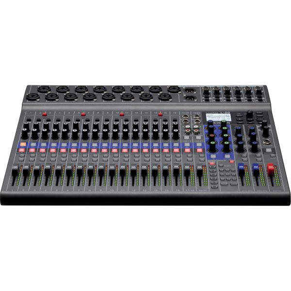 Zoom LIVETRACK L-20 Mezclador grabadora Interfaz USB