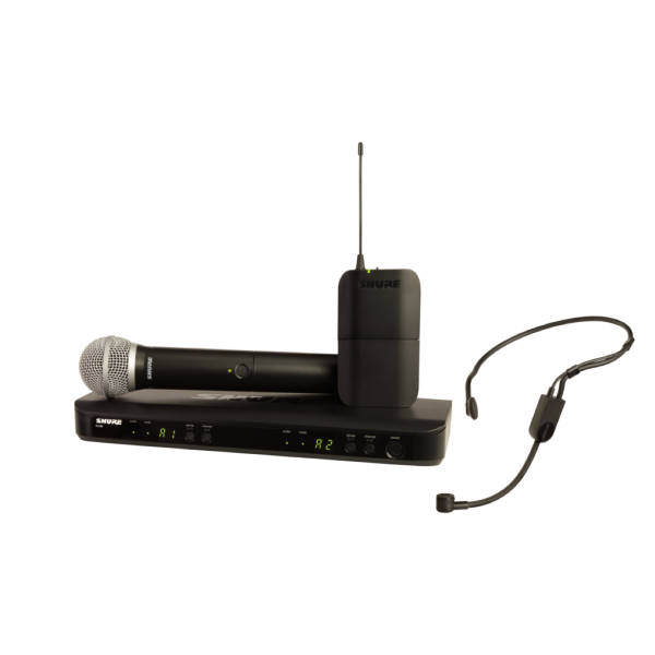Shure BLX1288/P31-H9 Micrófono Inalámbricos mano y diadema