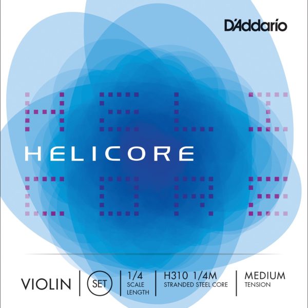 D'Addario 1-4 H 310 MED Encordado Violin Helicore