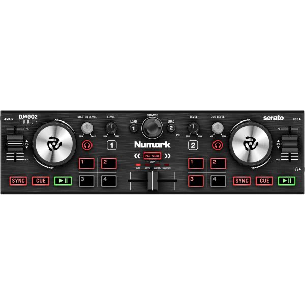 Controlador Numark DJ2GO2TOUCH para DJ