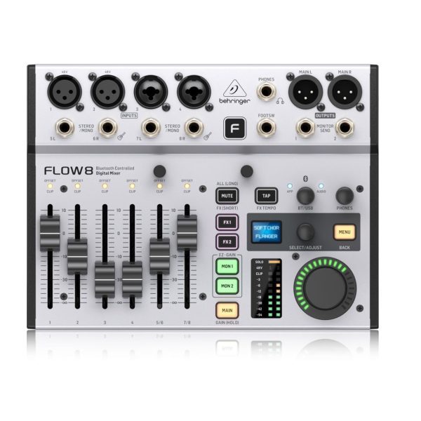 Behringer FLOW 8 Mezclador Interfaz USB 8Canales