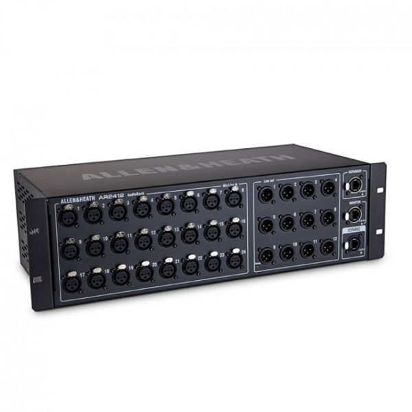 Mezclador Allen & Heath AR2412 Audio Rack 24 IN 12 OUT