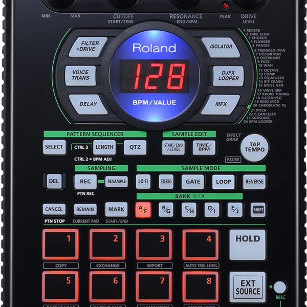 Roland SP-404A Sampler Linear Wave sampler de ondas lineal