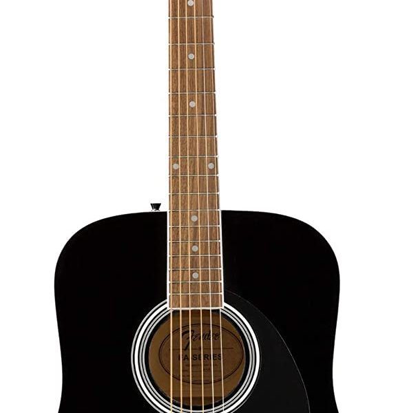 Fender FA-125 Guitarra Acustica Dreadnought Negro