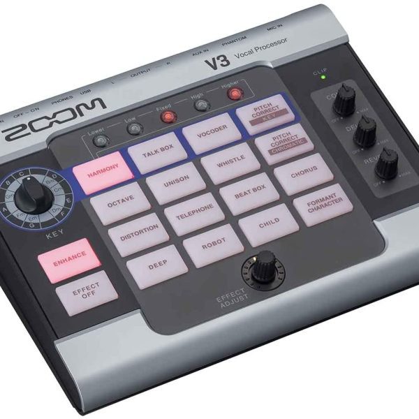Zoom V3 Procesador Efectos Para Voz