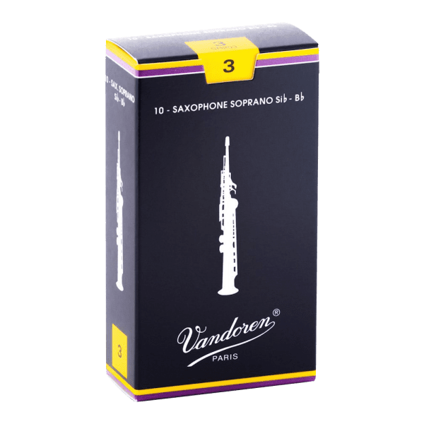 Vandoren SR203 Caña unidad Saxofon Soprano Bb 3