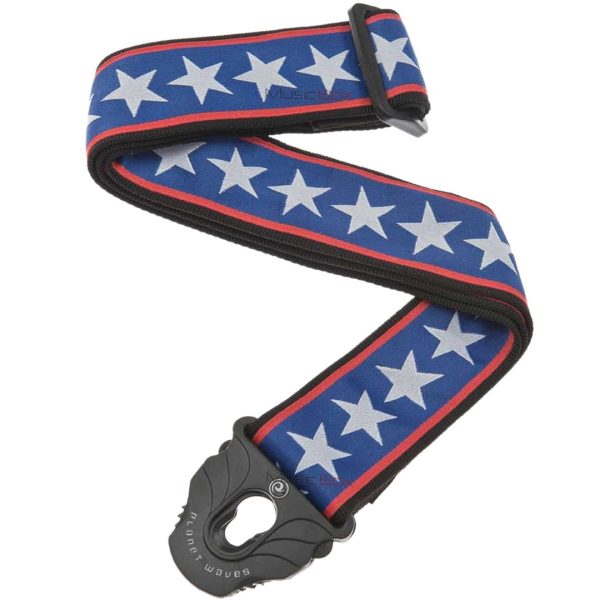 Correa D'addario 50PLA10 strap Seguridad Azul