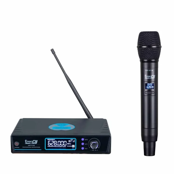 Pro dj UHF-311M Micrófono De mano Inalámbrico