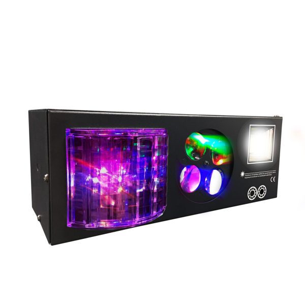 Luz Pro dj PL41 PARTY Derby Laser Strober Proyector Gobo