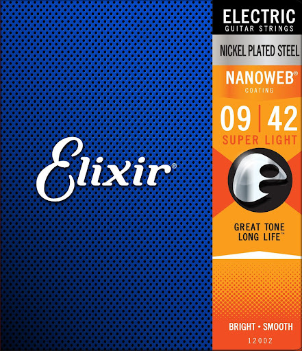 Elixir 12002 Encordado Guitarra electrica Nanoweb