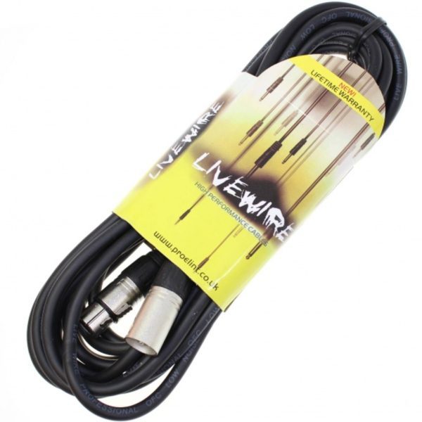 Proel BROAD350LU6BK Cable Livewire XLR Negro 6M