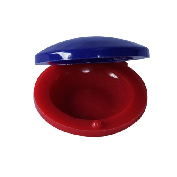 Castañuelas Cpk CPAR Azul Rojo Azul Plástico