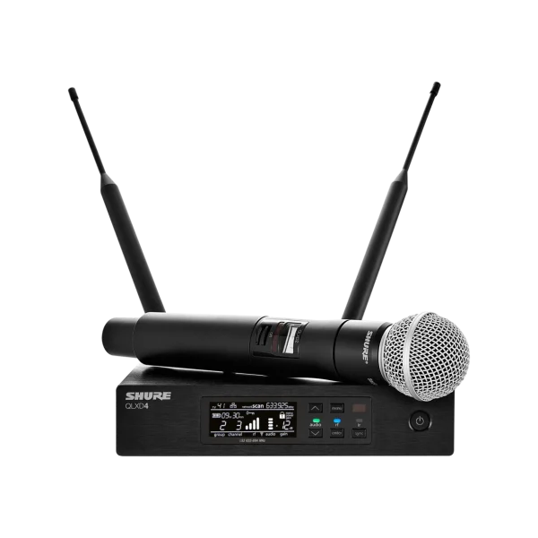 Shure QLXD24/B87A Micrófono Inalámbrico Mano