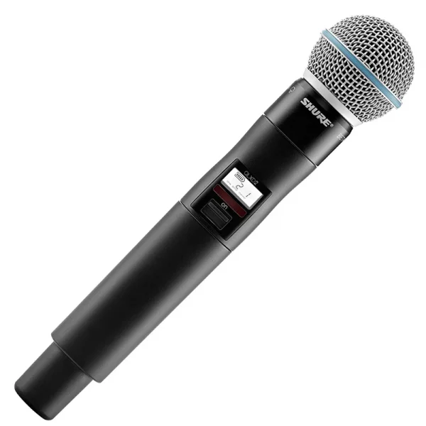 Shure QLXD2/SM58 Transmisor De mano vocal SM58 Inalámbrico