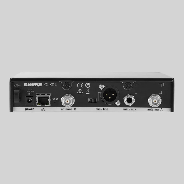 Shure QLXD4 Receptor Inalámbrico
