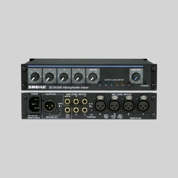 Shure SCM268 Consola Mezclador audio
