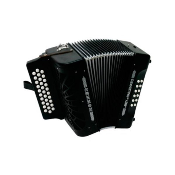 Hohner A4962 Acordeon Rey Vallenato Amarillo BB/EB/AB