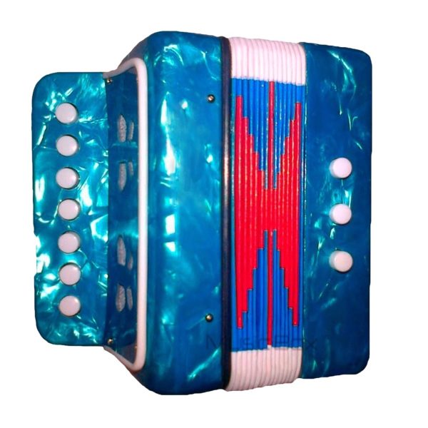 Acordeon J. Meister UC218 Infantil Botones Azul