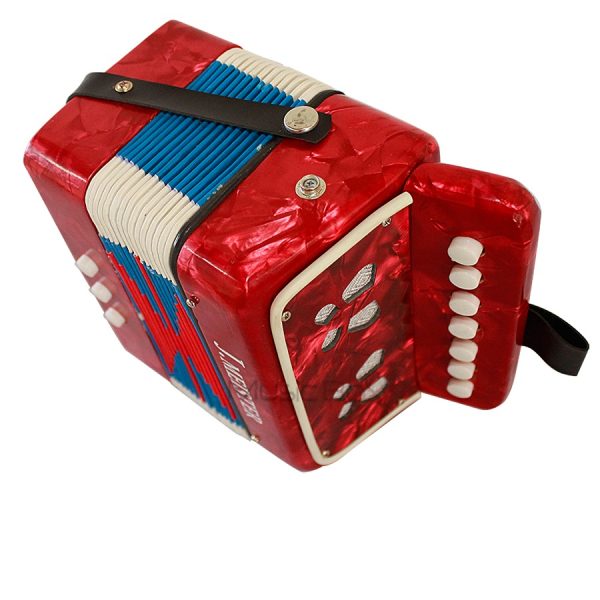 Acordeon J. Meister UC104 Infantil Botones Rojo