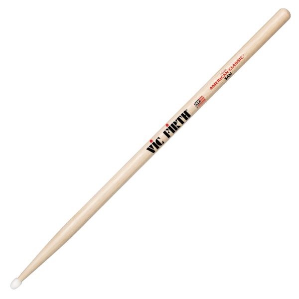 Baquetas Ozeki 5AN Punta Plastico Natural Madera