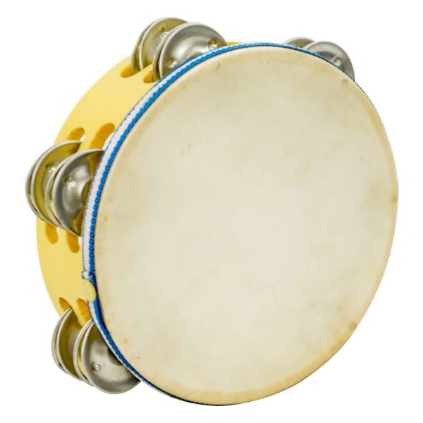 Pandereta Power Beat PA3 Gruesa Pequena Amarillo  7Pg