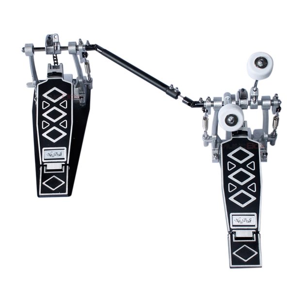 Pedal New Beat PDL41 Bombo Twin Plateado