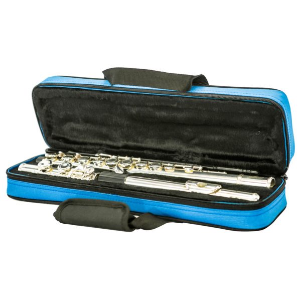 Flauta Jinbao JBF1031 Traversa Llaves Cerradas Plateado