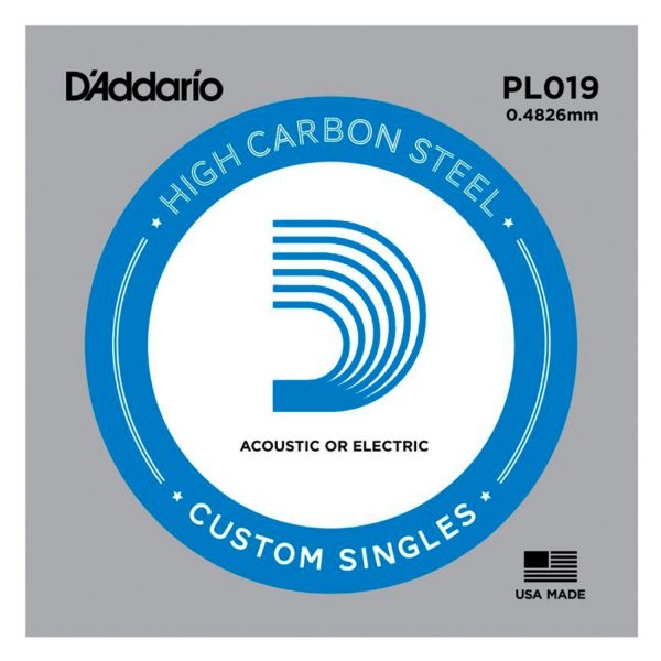 Cuerda D'Addario PL019 Guitarra electrica