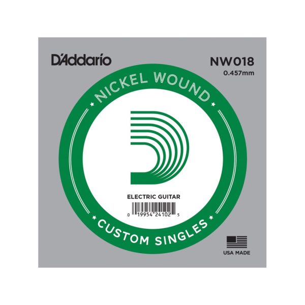Cuerda D'Addario NW018 Guitarra electrica