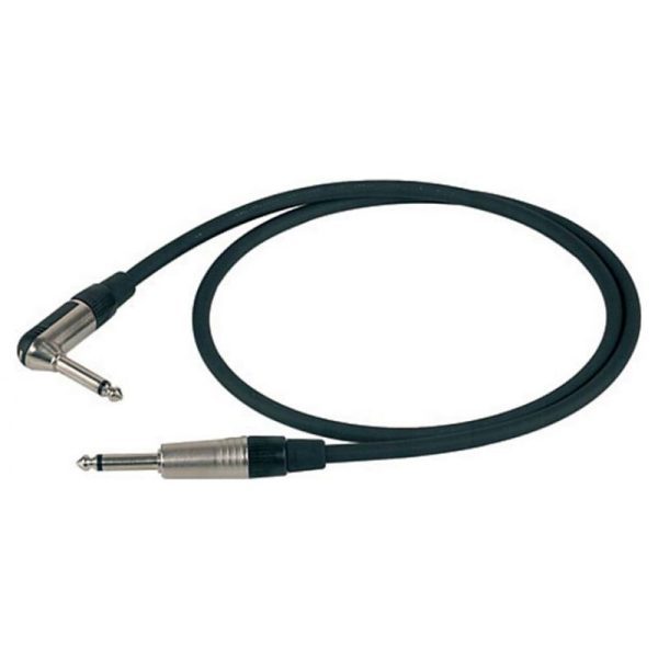 Proel BRV120LU6BW Cable Instrumento 6.3/6.3L 6m