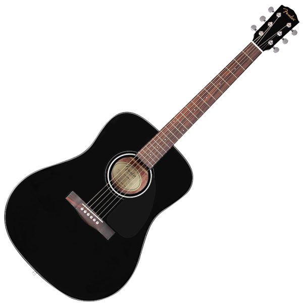 Guitarra Fender CD140 Electroacustica Negro