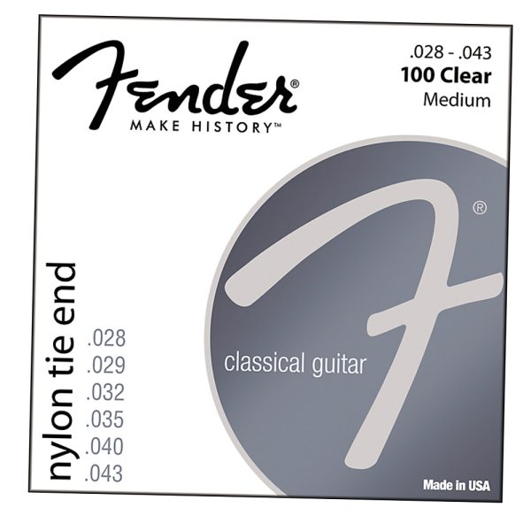 Encordado Fender 100CLEAR Electroacustica