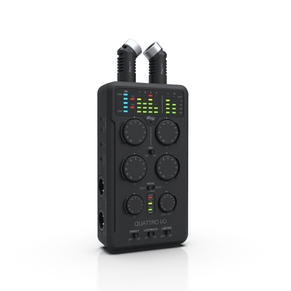 Ik Multimedia IRIG PRO QUATTRO I/O DELUXE Interfaz 4 X 2
